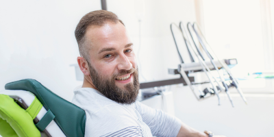 Dentist in Burlington at Appleby Dental Professionals explaining stress effects on oral health